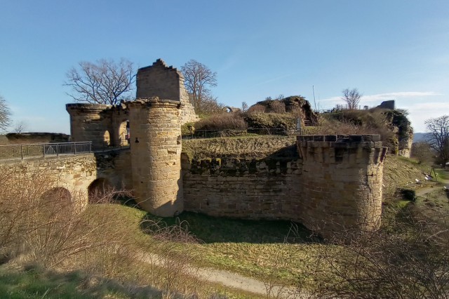 Ruine Altenstein, Ansicht von Nordwesten (Foto: privat)
