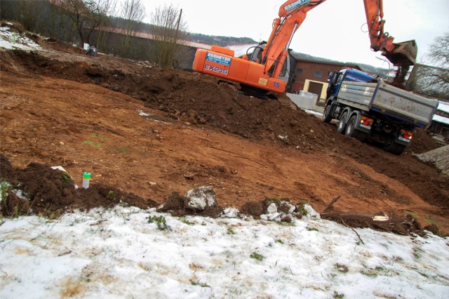 Ausgrabung in Wolfsdorf, Bad Staffelstein, IN TERRA VERITAS